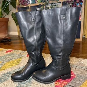 Torrid extra wide calf knee high boot